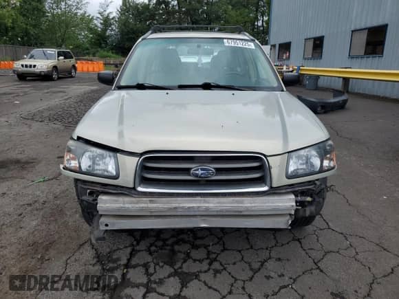 2005 Subaru Forester X with VIN JF1SG63665H736480, listed as a Copart auction lot 67951225 with 123,173 mi miles and Salvage title. Bid and sale history available at DreamBid. Image 5.