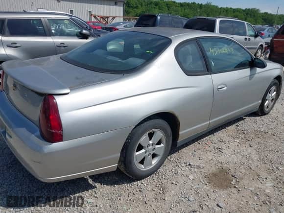 2006 Chevrolet Monte Carlo LT 3.5L с VIN 2G1WM15K569221759, выставлен на аукционе IAAI как лот 42312843 с пробегом 124 894 миль миль и . История ставок и продаж доступна на DreamBid. Изображение 4.