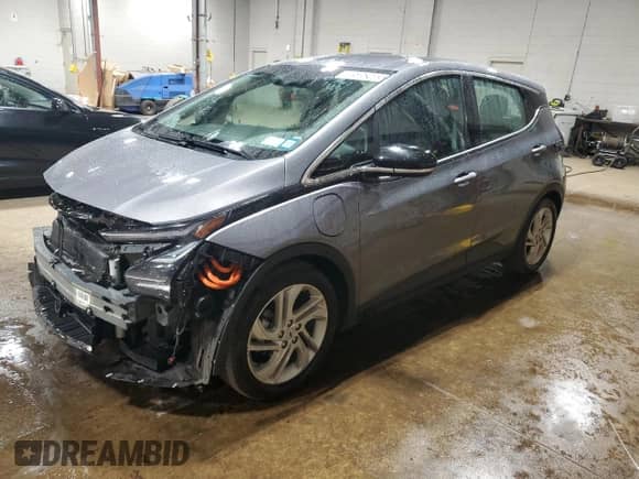 2023 Chevrolet Bolt EV 1LT z VIN 1G1FW6S06P4186101, wystawiony jako Copart lot #85852665 z przebiegiem 53 625 mil mil oraz Czysty tytuł • Clean title. Historia ofert i sprzedaży dostępna na DreamBid. Obrazek 1.