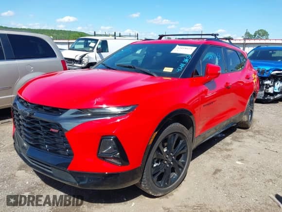 2021 Chevrolet Blazer RS с VIN 3GNKBERS6MS581014, выставлен на аукционе IAAI как лот 42018651 с пробегом 91 963 миль миль и . История ставок и продаж доступна на DreamBid. Изображение 2.
