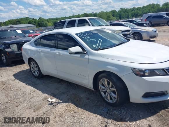2018 Chevrolet Impala LT with VIN 2G1105S36J9121804, listed as a IAAI auction lot 42197191 with 234,907 mi miles and . Bid and sale history available at DreamBid. Image 14.