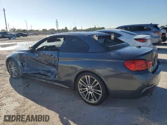 2016 BMW 4 Series 428i z VIN WBA3V7C51G5A28157, wystawiony jako Copart lot #86146735 z przebiegiem 60 381 mil mil oraz Czysty tytuł • Clean title. Historia ofert i sprzedaży dostępna na DreamBid. Obrazek 2.