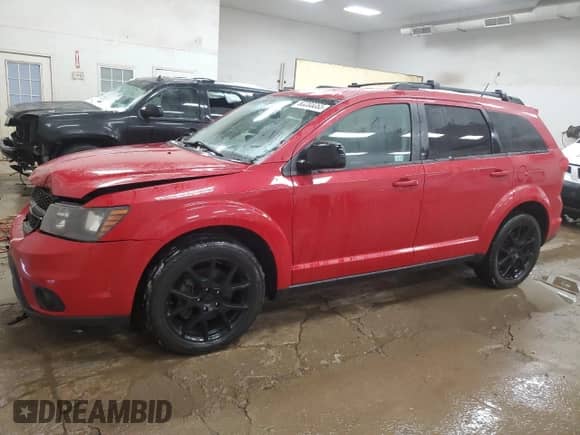 2016 Dodge Journey SXT z VIN 3C4PDCCG8GT201882, wystawiony jako Copart lot #88206065 z przebiegiem 119 125 mil mil oraz Czysty tytuł • Clean title. Historia ofert i sprzedaży dostępna na DreamBid. Obrazek 1.