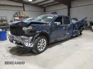 2019 Chevrolet Silverado 1500 with VIN 1GCRYGEL0KZ280206, listed as a Copart auction lot 82834464 with 73,354 mi miles and Salvage title. Bid and sale history available at DreamBid. Image 1.