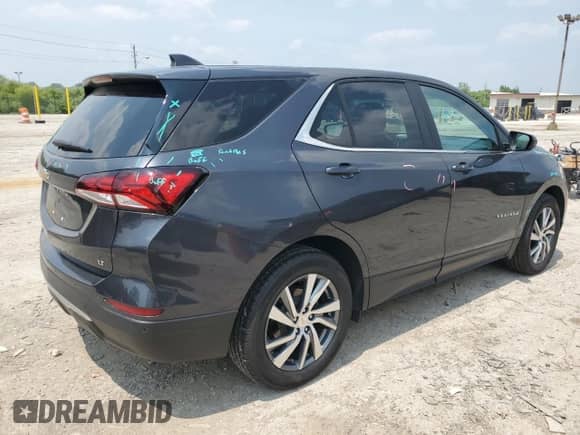 2022 Chevrolet Equinox LT с VIN 3GNAXKEV0NS198487, выставлен на аукционе Copart как лот 67436295 с пробегом 7 561 миль миль и Списание • Salvage title. История ставок и продаж доступна на DreamBid. Изображение 3.