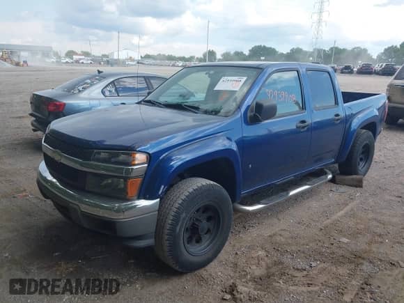2006 Chevrolet Colorado 3LT with VIN 1GCDT136868283059, listed as a IAAI auction lot 42939908 with 209,593 mi miles and . Bid and sale history available at DreamBid. Image 2.