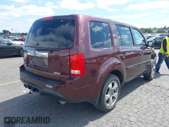 2015 Honda Pilot EX-L с VIN 5FNYF4H55FB045440, выставлен на аукционе IAAI как лот 42898717 с пробегом 167 680 миль миль и . История ставок и продаж доступна на DreamBid. Изображение 4.