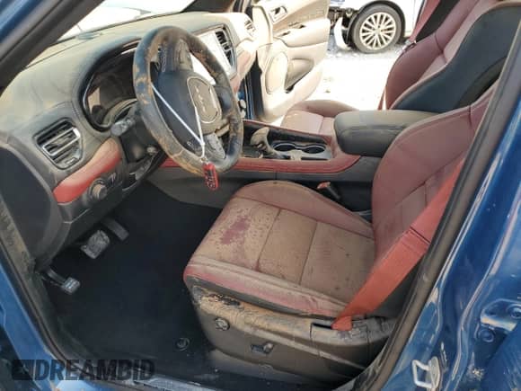 2024 Dodge Durango SRT Hellcat Premium with VIN 1C4SDJH97RC222388, listed as a Copart auction lot 62879794 with Not provided miles and Salvage title. Bid and sale history available at DreamBid. Image 7.