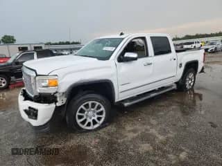 2014 GMC Sierra 1500 Denali with VIN 3GTU2WEJ7EG311217, listed as a Copart auction lot 63747155 with 107,883 mi miles and Salvage title. Bid and sale history available at DreamBid. Image 1.