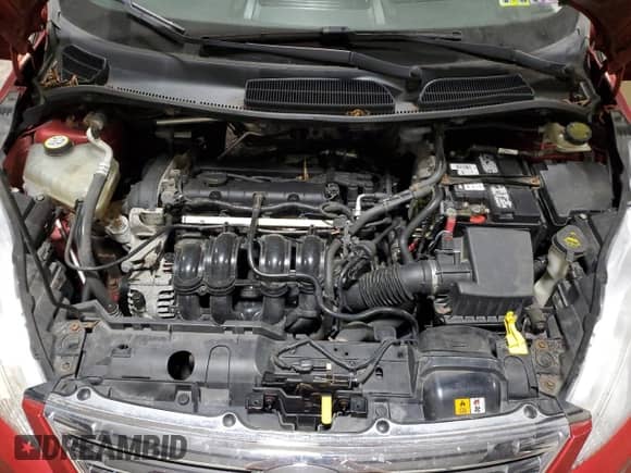 2011 Ford Fiesta SEL with VIN 3FADP4CJXBM219093, listed as a Copart auction lot 80316025 with 114,326 mi miles and Salvage title. Bid and sale history available at DreamBid. Image 11.