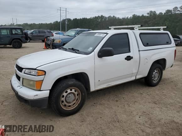 2009 Chevrolet Colorado Work Truck with VIN 1GCCS149098102807, listed as a Copart auction lot 53086115 with 265,754 mi miles and Clean title. Bid and sale history available at DreamBid. Image 1.