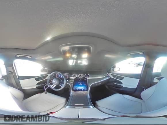 2022 Mercedes-Benz C 300 with VIN W1KAF4GB0NR018718, listed as a Copart auction lot 68028015 with 27,984 mi miles and Salvage title. Bid and sale history available at DreamBid. Image 14.