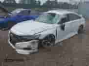 2021 Honda Accord Sport z VIN 1HGCV2F38MA016718, wystawiony jako IAAI lot #43208169 z przebiegiem 52 090 mil mil oraz . Historia ofert i sprzedaży dostępna na DreamBid. Obrazek 2.