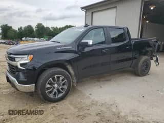 2024 Chevrolet Silverado 1500 LT with VIN 1GCUDDED4RZ349888, listed as a Copart auction lot 65535015 with 5,294 mi miles and Salvage title. Bid and sale history available at DreamBid. Image 1.