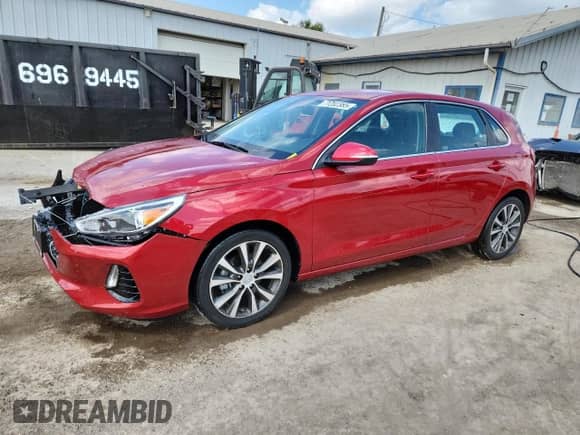 2018 Hyundai Elantra with VIN KMHH35LE9JU011065, listed as a Copart auction lot 71202385 with 37,030 mi miles and Salvage title. Bid and sale history available at DreamBid. Image 1.
