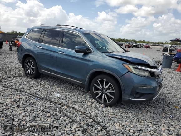 2021 Honda Pilot Touring 8-Passenger z VIN 5FNYF5H94MB007493, wystawiony jako Copart lot #85137925 z przebiegiem 108 878 mil mil oraz Szkoda całkowita • Salvage title. Historia ofert i sprzedaży dostępna na DreamBid. Obrazek 4.