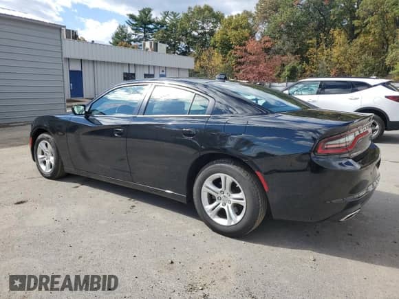 2023 Dodge Charger SXT with VIN 2C3CDXBG6PH515700, listed as a Copart auction lot 89640075 with 47,108 mi miles and Clean title. Bid and sale history available at DreamBid. Image 2.