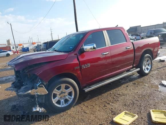 2018 Ram 1500 Big Horn with VIN 1C6RR7LT4JS152047, listed as a IAAI auction lot 41912409 with 63,618 mi miles and . Bid and sale history available at DreamBid. Image 2.