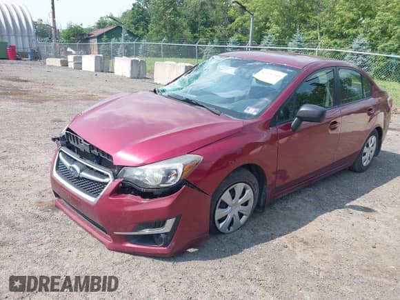 2015 Subaru Impreza with VIN JF1GJAA67FH023294, listed as a IAAI auction lot 42496345 with 67,103 mi miles and . Bid and sale history available at DreamBid. Image 2.