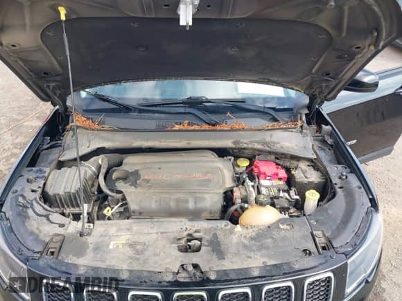2021 Jeep Compass Altitude with VIN 3C4NJCBB0MT502423, listed as a IAAI auction lot 42006742 with 63,418 mi miles and . Bid and sale history available at DreamBid. Image 10.