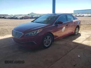 2016 Hyundai Sonata SE with VIN 5NPE24AF8GH327155, listed as a Copart auction lot 85593165 with 126,508 mi miles and Clean title. Bid and sale history available at DreamBid. Image 1.