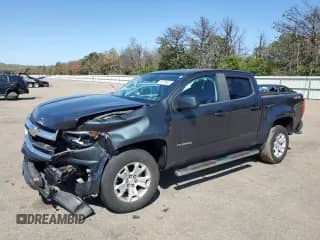 2018 Chevrolet Colorado 4WD LT with VIN 1GCGTCENXJ1104227, listed as a Copart auction lot 80279845 with 33,565 mi miles and Salvage title. Bid and sale history available at DreamBid. Image 1.
