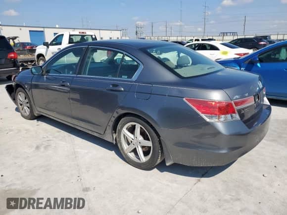 2012 Honda Accord EX with VIN 1HGCP2F70CA182291, listed as a Copart auction lot 70880835 with 218,028 mi miles and Salvage title. Bid and sale history available at DreamBid. Image 2.