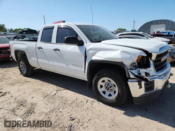 2015 GMC Sierra 1500 with VIN 1GTR1TEHXFZ395118, listed as a Copart auction lot 61212295 with 176,782 mi miles and Salvage title. Bid and sale history available at DreamBid. Image 4.