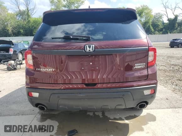 2021 Honda Passport Touring with VIN 5FNYF8H92MB022995, listed as a Copart auction lot 65327265 with 29,718 mi miles and Non repairable. Bid and sale history available at DreamBid. Image 6.