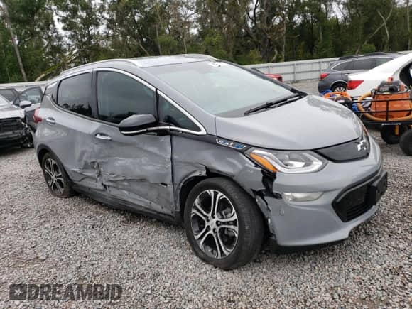 2019 Chevrolet Bolt EV Premier z VIN 1G1FZ6S0XK4116794, wystawiony jako Copart lot #76297613 z przebiegiem 43 107 mil mil oraz . Historia ofert i sprzedaży dostępna na DreamBid. Obrazek 4.