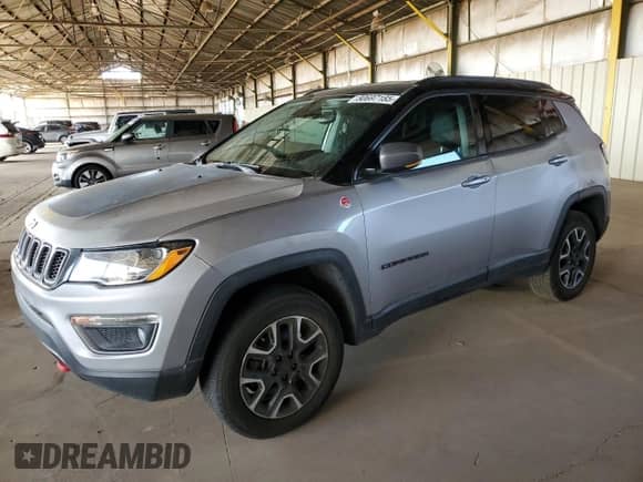 2019 Jeep Compass Trailhawk с VIN 3C4NJDDB1KT780246, выставлен на аукционе Copart как лот 80697185 с пробегом 110 803 миль миль и Списание • Salvage title. История ставок и продаж доступна на DreamBid. Изображение 1.
