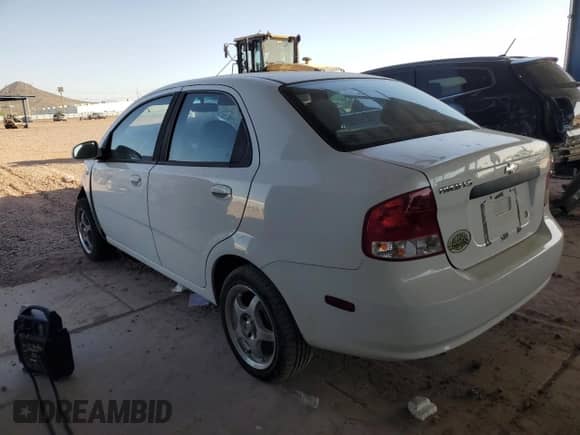 2006 Chevrolet Aveo LS z VIN KL1TD56616B647652, wystawiony jako Copart lot #74516974 z przebiegiem 181 782 mil mil oraz Szkoda całkowita • Salvage title. Historia ofert i sprzedaży dostępna na DreamBid. Obrazek 2.