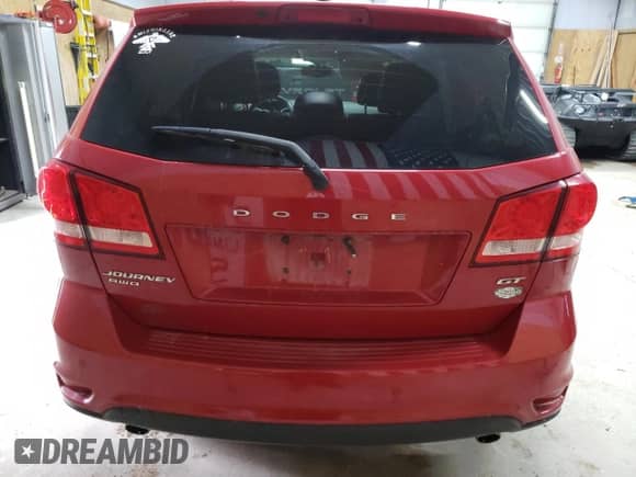 2017 Dodge Journey GT with VIN 3C4PDDEG8HT505699, listed as a Copart auction lot 63119035 with 127,323 mi miles and Clean title. Bid and sale history available at DreamBid. Image 6.