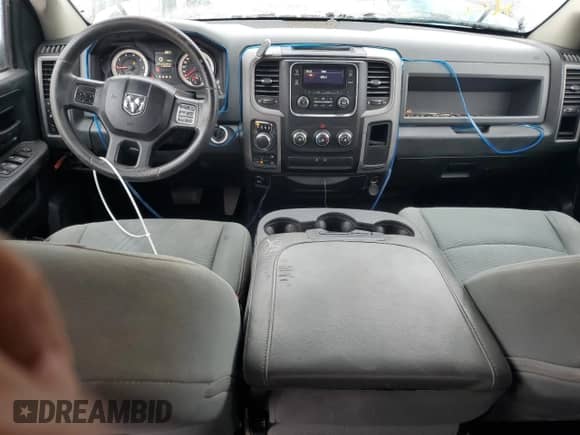 2014 Ram 1500 Express with VIN 1C6RR7FT0ES411439, listed as a Copart auction lot 71047585 with 216,305 mi miles and Salvage title. Bid and sale history available at DreamBid. Image 8.