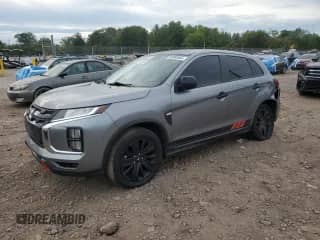 2020 Mitsubishi Outlander ES with VIN JA4AR3AU9LU022387, listed as a Copart auction lot 80068065 with 55,660 mi miles and Salvage title. Bid and sale history available at DreamBid. Image 1.