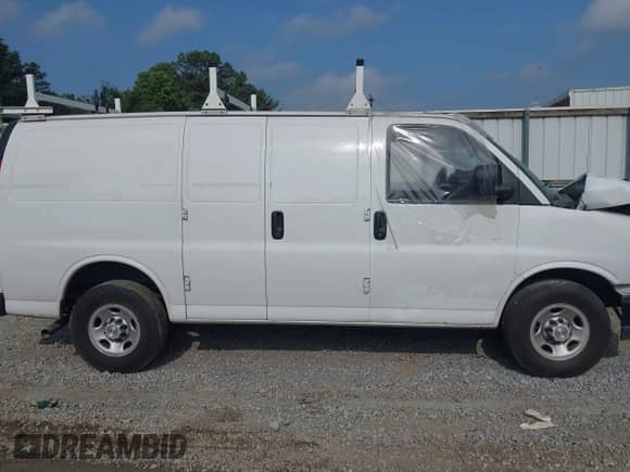 2023 Chevrolet Express Cargo с VIN 1GCWGAFP1P1252487, выставлен на аукционе IAAI как лот 42255590 с пробегом Не указан миль и . История ставок и продаж доступна на DreamBid. Изображение 13.