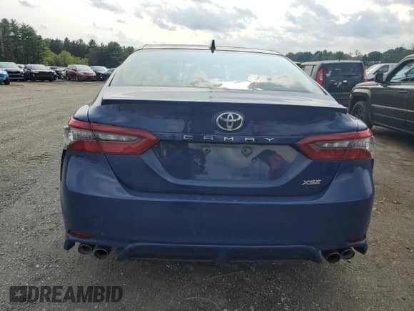 2023 Toyota Camry XSE with VIN 4T1K61AK2PU085502, listed as a Copart auction lot 71410495 with 43,777 mi miles and Salvage title. Bid and sale history available at DreamBid. Image 6.