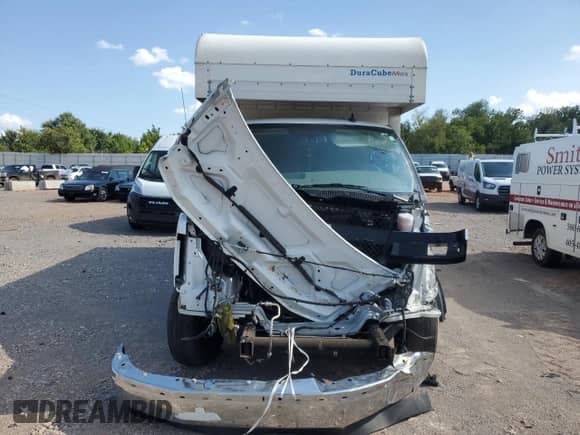 2023 Chevrolet Express Commercial with VIN 1GB0GRF71P1107944, listed as a Copart auction lot 69027935 with Not provided miles and Clean title. Bid and sale history available at DreamBid. Image 5.