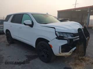 2023 Chevrolet Tahoe Commercial with VIN 1GNSCLED7PR267291, listed as a IAAI auction lot 41088251 with 54,929 mi miles and . Bid and sale history available at DreamBid. Image 1.