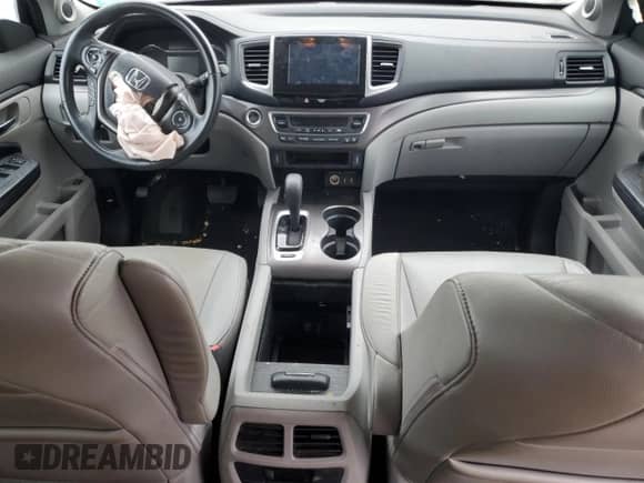 2016 Honda Pilot EX-L z VIN 5FNYF5H57GB033281, wystawiony jako Copart lot #79302384 z przebiegiem Nie podano mil oraz Szkoda całkowita • Salvage title. Historia ofert i sprzedaży dostępna na DreamBid. Obrazek 8.