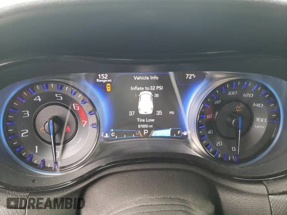 2015 Chrysler 300 S with VIN 2C3CCABT0FH743459, listed as a Copart auction lot 59344105 with 97,650 mi miles and Salvage title. Bid and sale history available at DreamBid. Image 9.