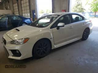 2021 Subaru WRX with VIN JF1VA1A6XM9818869, listed as a Copart auction lot 55393895 with 73,385 mi miles and Salvage title. Bid and sale history available at DreamBid. Image 1.