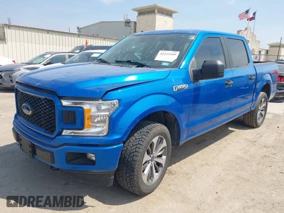 2019 Ford F-150 XL with VIN 1FTEW1E57KKC75807, listed as a IAAI auction lot 42222169 with 74,195 mi miles and . Bid and sale history available at DreamBid. Image 17.