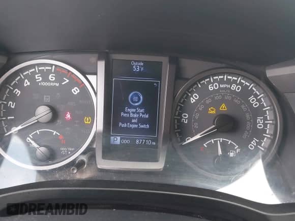 2020 Toyota Tacoma SR5 z VIN 3TMBZ5DN5LM026533, wystawiony jako IAAI lot #41529069 z przebiegiem 87 710 mil mil oraz . Historia ofert i sprzedaży dostępna na DreamBid. Obrazek 7.