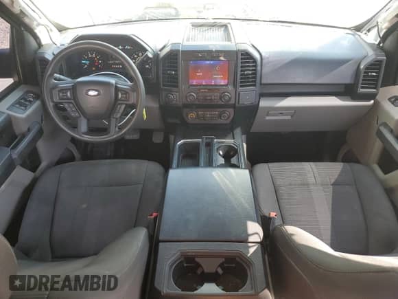 2019 Ford F-150 XL with VIN 1FTFX1E54KKF22489, listed as a Copart auction lot 68356825 with 121,363 mi miles and Salvage title. Bid and sale history available at DreamBid. Image 8.