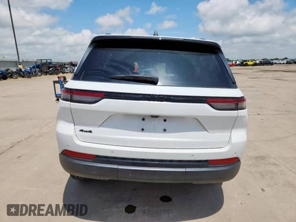 2024 Jeep Grand Cherokee Altitude X with VIN 1C4RJHAG4RC165978, listed as a Copart auction lot 63598505 with 14,406 mi miles and Salvage title. Bid and sale history available at DreamBid. Image 6.
