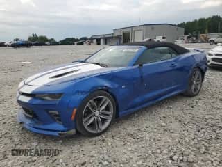 2018 Chevrolet Camaro 2SS с VIN 1G1FH3D73J0149203, выставлен на аукционе Copart как лот 69287905 с пробегом 16 276 миль миль и Списание • Salvage title. История ставок и продаж доступна на DreamBid. Изображение 1.