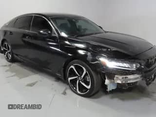 2020 Honda Accord Sport z VIN 1HGCV1F32LA145918, wystawiony jako Copart lot #85575305 z przebiegiem 66 966 mil mil oraz Szkoda całkowita • Salvage title. Historia ofert i sprzedaży dostępna na DreamBid. Obrazek 1.