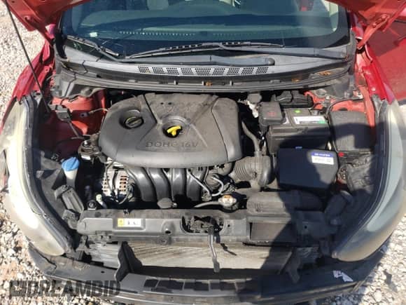 2014 Hyundai Elantra SE with VIN KMHDH4AE8EU048191, listed as a Copart auction lot 82306615 with 140,897 mi miles and Salvage title. Bid and sale history available at DreamBid. Image 11.