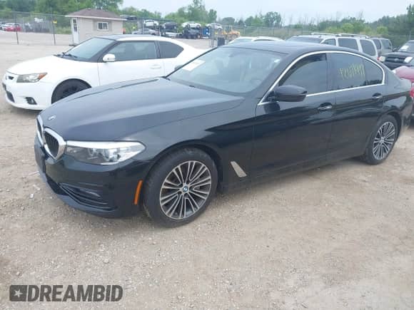 2018 BMW 5 Series 530i xDrive with VIN WBAJA7C53JWA74688, listed as a IAAI auction lot 42671497 with 108,130 mi miles and . Bid and sale history available at DreamBid. Image 2.